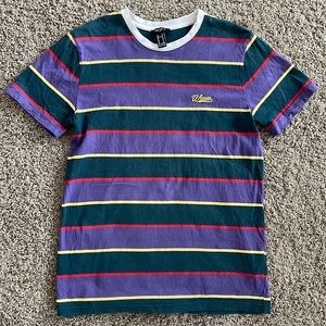 Forever 21 Mens Striped Winner Shirt Size XS